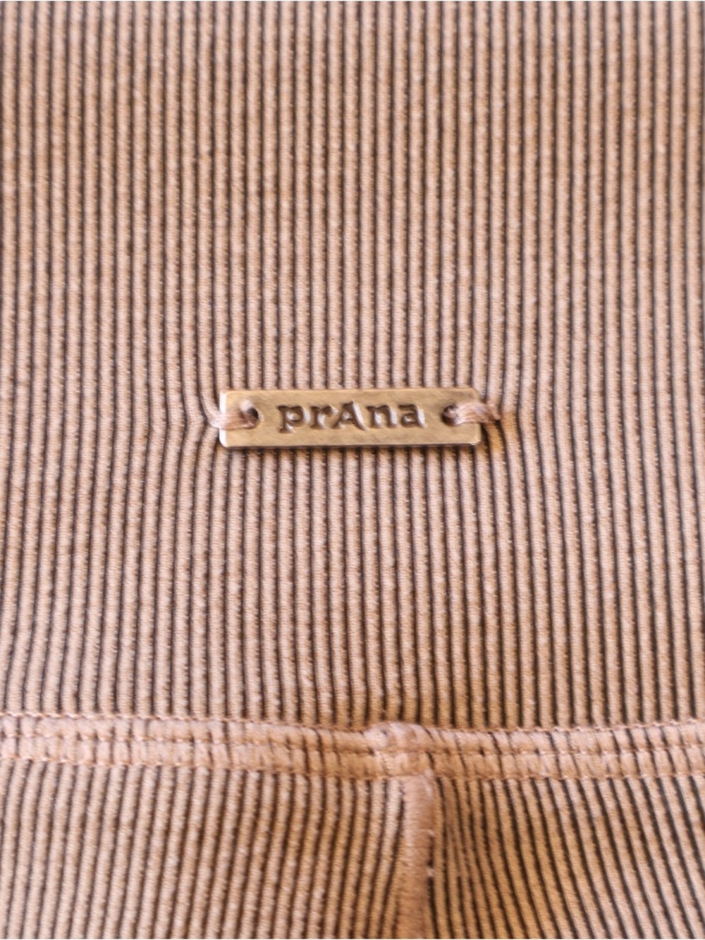 Prana Ribbed High-Rise Leggings L - Picture 4 of 5